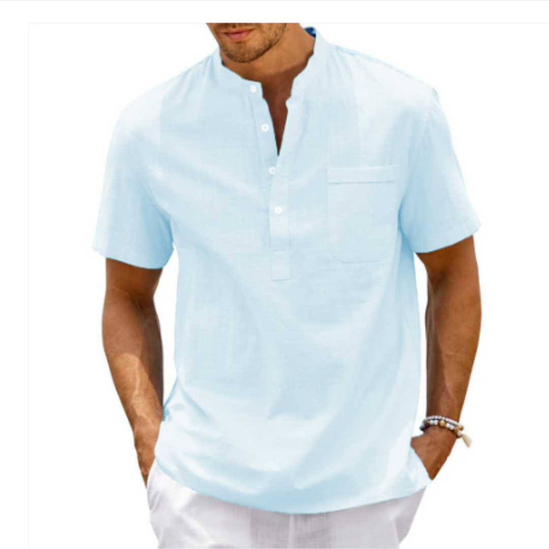 Elegant Herre Skjorte Til Sommer