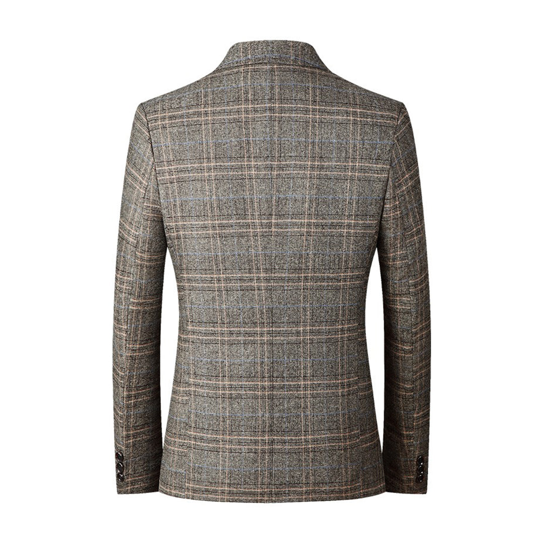 Herreblazer i ternet design - elegance og stil til enhver lejlighed
