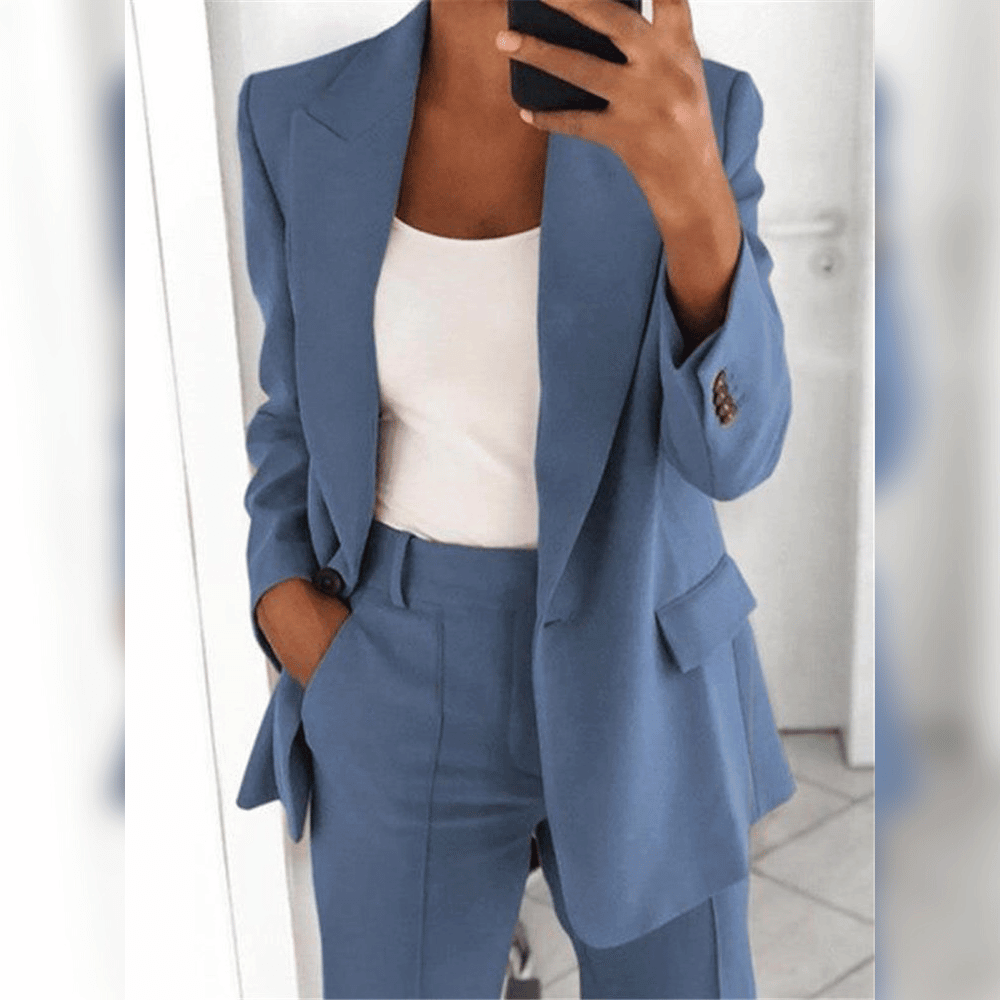 Damernes Elegante Blazer – Klassisk Stil og Raffinement