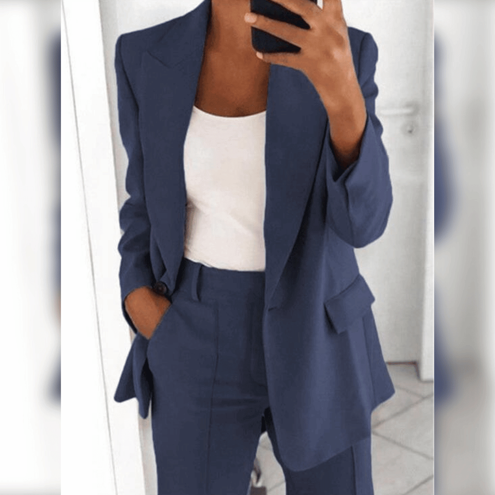Damernes Elegante Blazer – Klassisk Stil og Raffinement