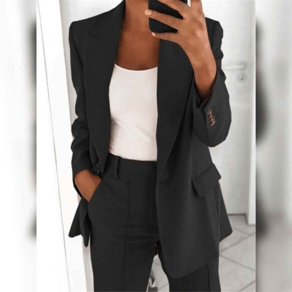 Damernes Elegante Blazer – Klassisk Stil og Raffinement