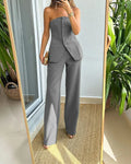 Elegant Off-Shoulder Sæt til Kvinder